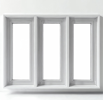Трехстворчатое окно - фото